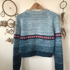 True vintage reworked 1970’s sweater